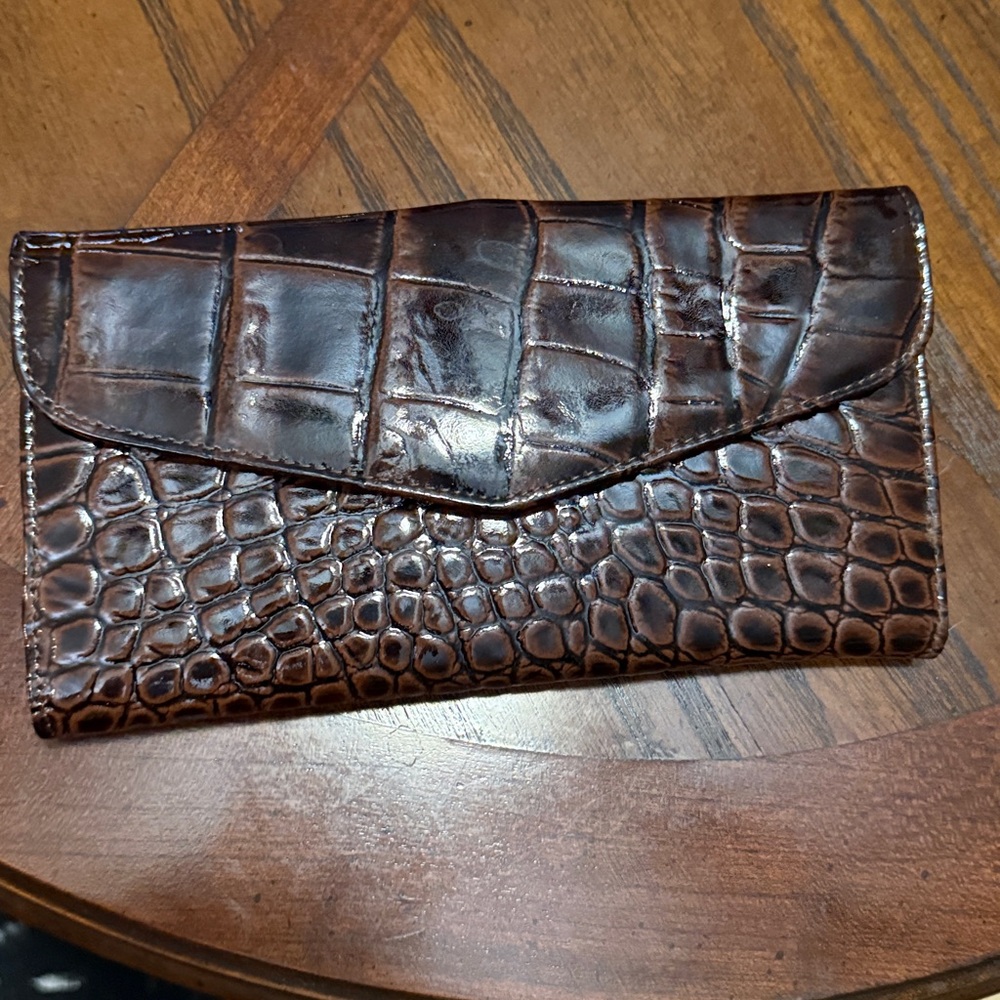 NWOT Vera Pelle Leather Wallet - Picture 3 of 6